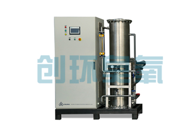 康保高色度印染废水生化后仍不达标？臭氧发生器深度脱色工艺如何兜底？